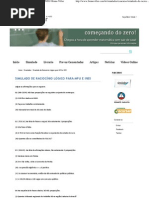 Simulado de Raciocínio Lógico para MPU e INSS _ Bruno Villar