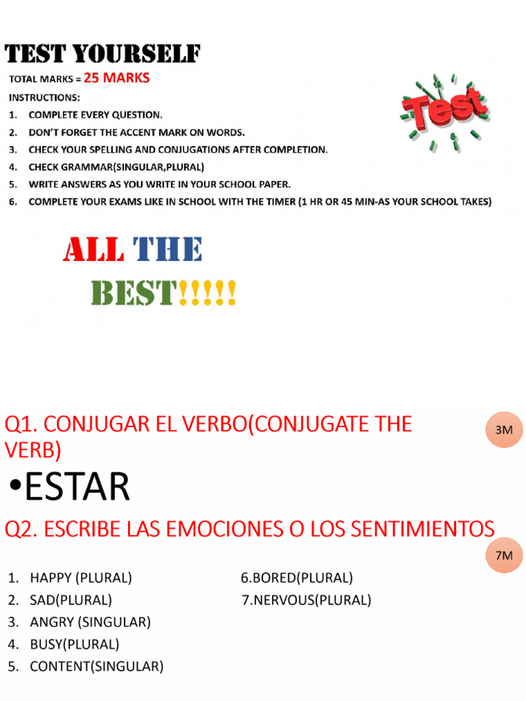 Test Yourself 2 | PDF