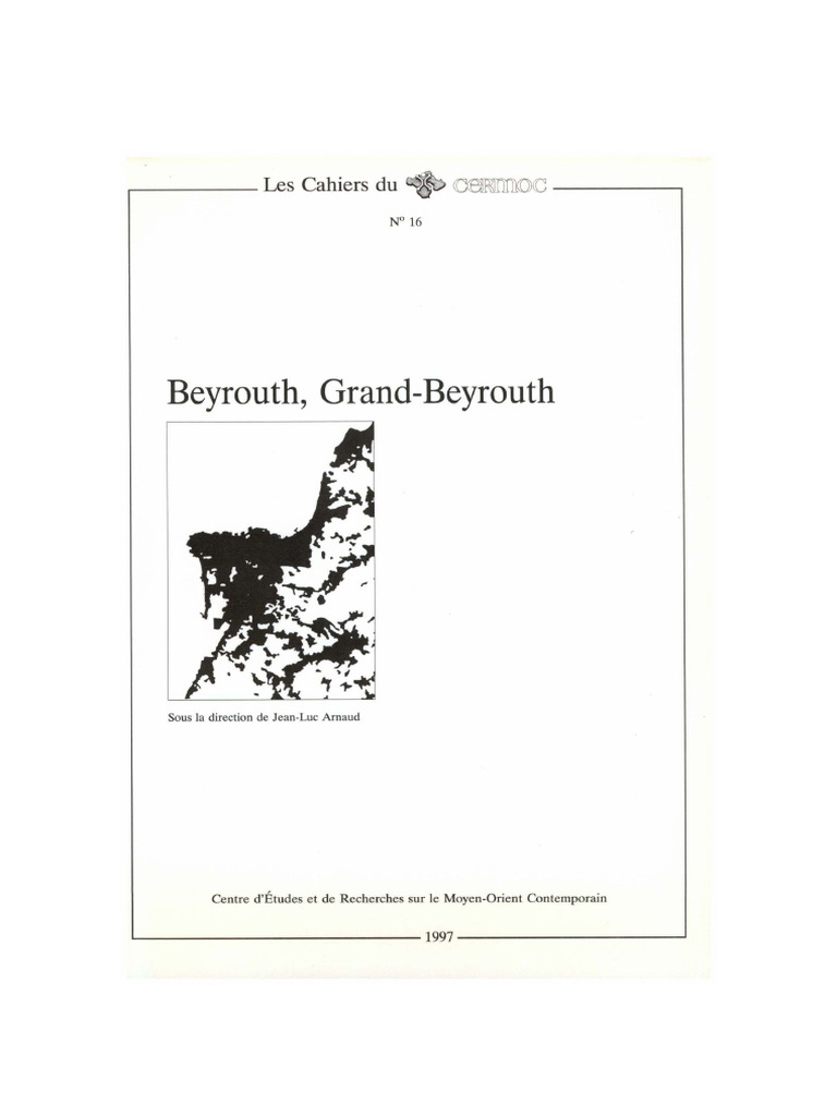 Beyrouth, Grand Beyrouth | PDF | Beyrouth | Liban