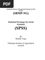 SPSS Training Manual EARO-01