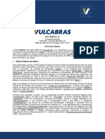 Vulcabras (VULC3) - Oferta Ações