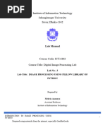 ICT-4202, DIP Lab Manual - 3