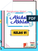 Modul Akidah Akhlak Ganjil 2023