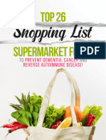 Ebook Top 26 Shopping List Supermarket Foods 1