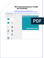 Original PDF Communications Toolkit 3rd Australia PDF