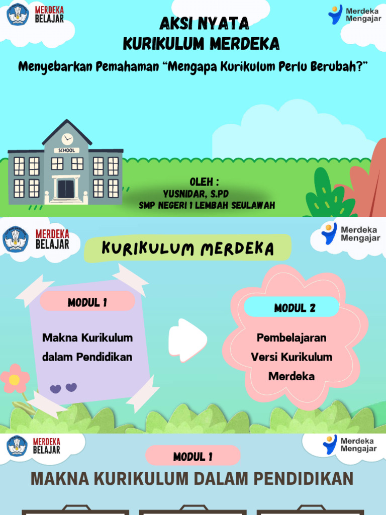 Mind Mapping Kurikulum Merdeka | PDF