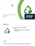 Curs nr.2 - Ecologie