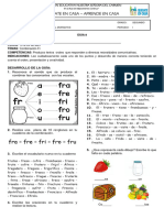 Español FL-FR Grado Segundo