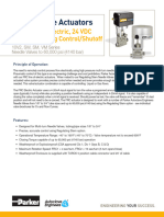 Autoclave Engineers Needle Valve Actuators DataSheet