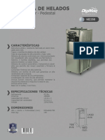 Ficha Tecnica Maquina de Helado Soft
