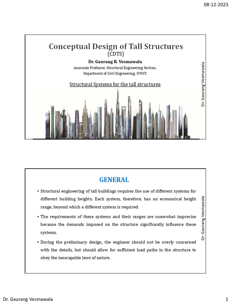 03 Structural Systems Slides Notes | PDF | Beam (Structure) | Truss