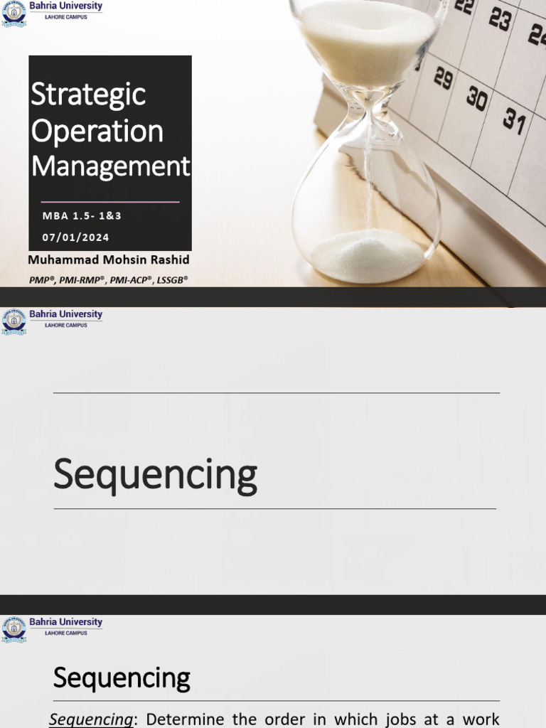 Strategic Operations MGT | PDF | Mathematics | Applied Mathematics