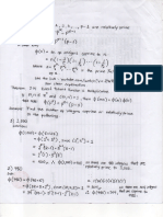 Euler Totient Function Notes