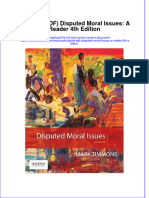 Original PDF Disputed Moral Issues A Reader 4th Edition PDF