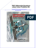 Original PDF Differential Equations With Boundary Value Problems 9tdownload Original PDF Differential Equations With Boundary Value Problems 9th PDF