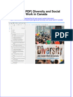 Original PDF Diversity and Social Work in Canada PDF