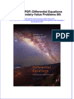 Original PDF Differential Equations With Boundary Value Problems 8th PDF