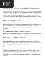 CSS Grid Layout and Progressive Enhancement - CSS - Cascading Style Sheets - MDN