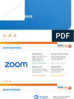 Zoom Solutions - 020223 Customer Use Case Approach