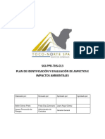 SGI-PPR-TNS-013 Plan de Identificación de Aspectos e Impactos Ambientales