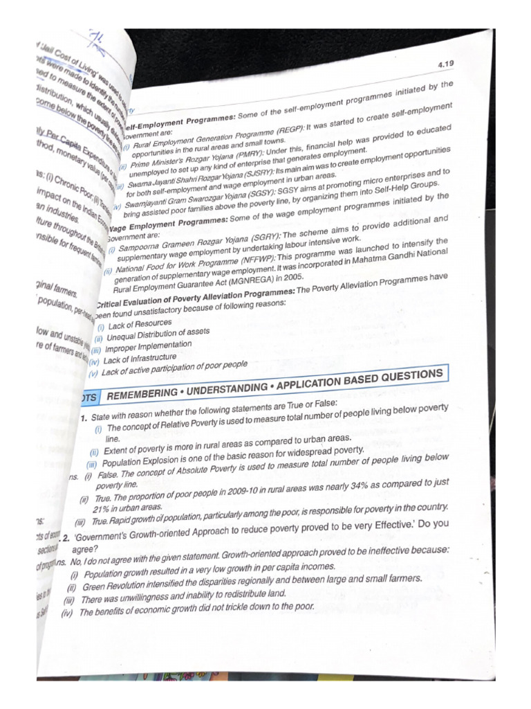 Elf employment programmes some of the self employment programmes