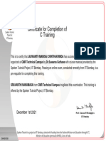 C Certificate