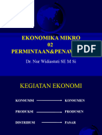 Permintaan&penawaran