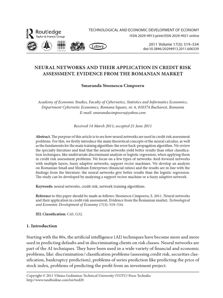 5343-Article Text-11639-1-10-20180904 | PDF | Artificial Neural Network ...