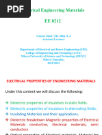 Electrical Properties of Engineering Materials 2