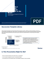 Introducing A Succession Management Framework To The Board Template