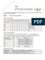 Spreadsheet Dice Simulation