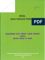 Buku Panduan Peserta  2011