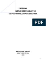 Proposal Rehab Gedung Kantor Inspektorat