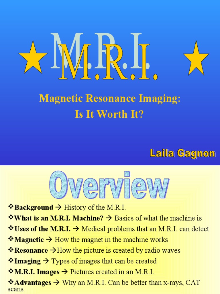 MRI: Benefits, Risks, and Costs | PDF | Magnetic Resonance Imaging ...
