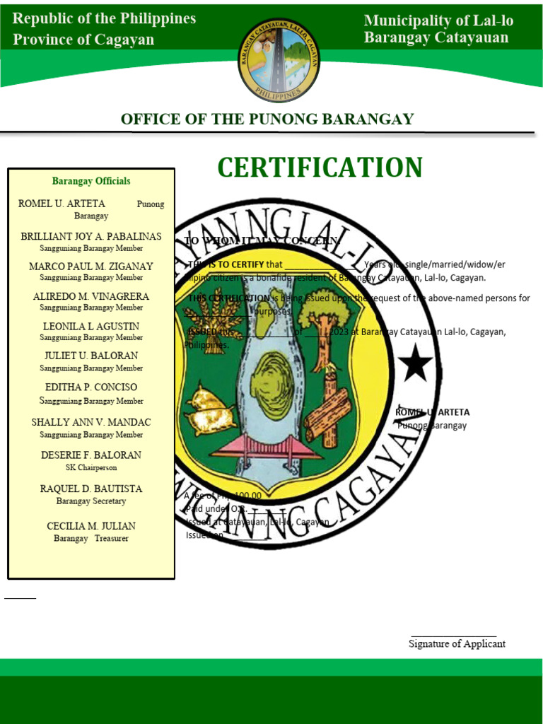 WHAT ARE THE REQUIREMENTS FOR BRGY BUSINESS PERMIT visual data 3