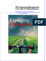Original PDF Exploring Management 6th Edition by John R Schermerhorn PDF