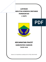 Pengantar Dan Daftar Isi LKjIP Kec - Pacet Merged