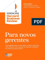 10 Leituras Essenciais para Novos Gerentes HBR