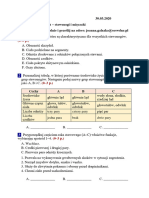 30.03.2020 Klasa 6a Biologia