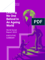 2023 - World Statistics Report On Ageing