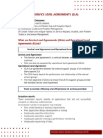 Chapter 2 - Service Level Agreements (SLA)