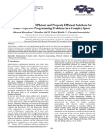 On Characterizing Efficient and Properly Efficient Solutions For Multi - Objective Programming Problems in A Complex Space