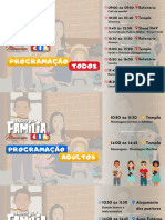 Programação - Unidos em Família (Apresentação)