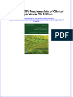 Original PDF Fundamentals of Clinical Supervision 6th Edition PDF
