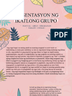 Presentasyon NG Ikatlong Grupo