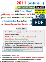 Census 2011 (Top MCQ)