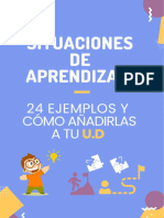 Características Situaciones de Aprendizaje