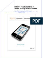 Original PDF Fundamentals of Microelectronics 2nd by Behzad Razavi PDF