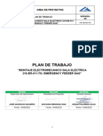 4.-Plan de Trabajo Montaje Electromecanico Sala Electrica 210 Er 011 Ts
