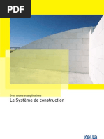 Gros Oeuvre Et Applications. Le Système de Construction (Béton Cellulaire)